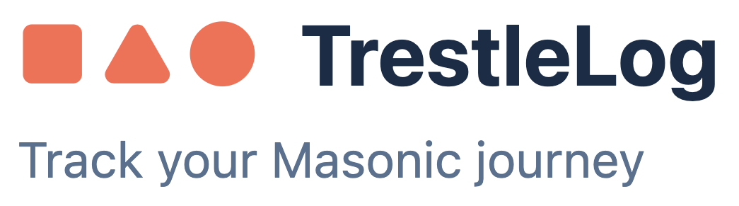 TrestleLog logo, a journal for your Masonic journey
